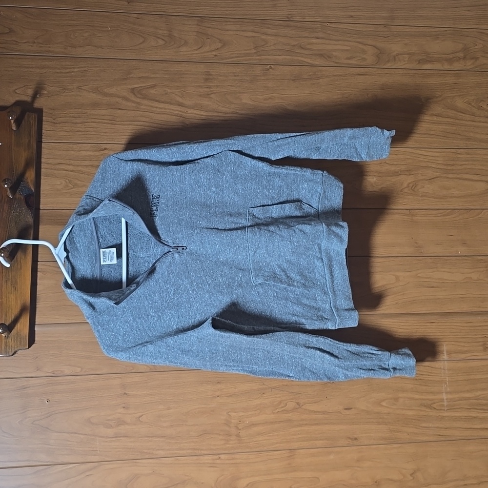 PINK quarter zip sweatshirt